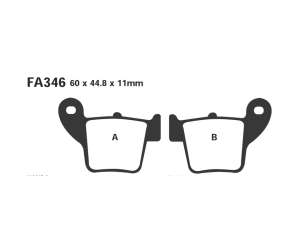 PASTIGLE FRENO EBC MESCOLA RACING MOTO CODICE R2134600
