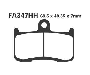 PASTIGLE FRENO EBC MESCOLA RACING MOTO CODICE R2134700
