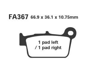 PASTIGLE FRENO EBC MESCOLA RACING MOTO CODICE R2136700