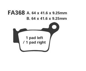 PASTIGLE FRENO EBC MESCOLA RACING MOTO CODICE R2136800