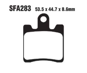 PASTIGLE FRENO EBC MESCOLA CARBON SCOOTER CODICE R2328304