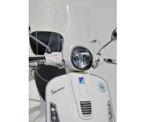 PARABREZZA ERMAX SPORTIVO 45CM PER VESPA (CHIARO SMALL MODEL) LX 50/125/250 2009/2012 FUME 