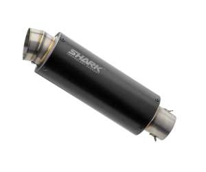 Scarico SUZUKI GSX-R 600 2011 - 2012 - 2013 - 2014 - 2015 - 2016  .  SHARK SRC 4 Slip on terminale di scarico alluminio anodizzato colore nero