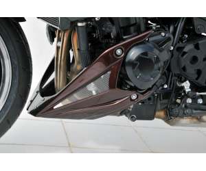 PUNTALE ERMAX PER Z 1000 SERIE LIMITEE 2012/2013 MAT NERO (FLAT EBONY )