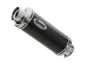 Scarico KAWASAKI Z750 anno  2004 - 2005 - 2006   terminale di scarico HURRIC Supersport Slip on in carbonio colore carbonio