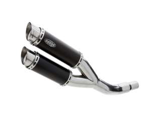 Scarico KAWASAKI Z750R 2011 - 2012  .  SHARK Track Slip on terminale di scarico Alluminio anodizzato colore nero