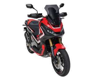 Parabrezza cupolino touring (45cm ) Ermax per XADV 2017 - 2018 - 2019 - 2020  nero scuro opaco