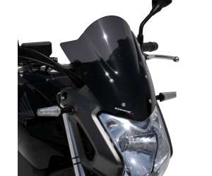 Cupolino basso sportivo Ermax per NC 750 s 2016 - 2017 - 2018 - 2019 - 2020  grigio satinato opaco