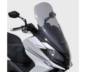 Parabrezza cupolino alto protezione maggiorata Ermax per SUPER DINK 125 I abs 2018 - 2019 - 2020  trasparente 