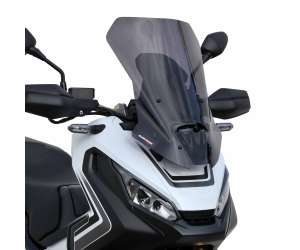 Parabrezza cupolino alto protezione maggiorata  (55cm ) Ermax per XADV 2017 - 2018 - 2019 - 2020  grigio satinato opaco