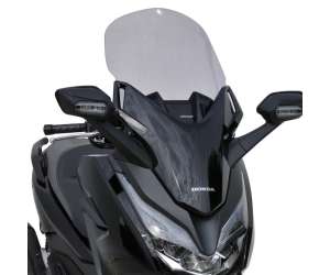 PARABREZZA CUPOLINO ALTA PROTEZIONE MAGGIORATO (60 CM PER VERSIONE ELETTRICA ) FORZA 300 2018 - 2019 - 2020 TRASPARENTE PRODOTTO DA ERMAX 