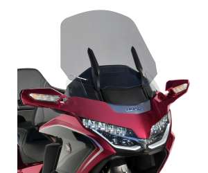 Cupolino misura originale  (thickness 5 medium model ) Ermax per GL 1800 2018 - 2019 - 2020  nero chiaro fume