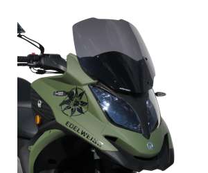 Cupolino basso sportivo Ermax per QUADRO QV3 2018 - 2019   trasparente 