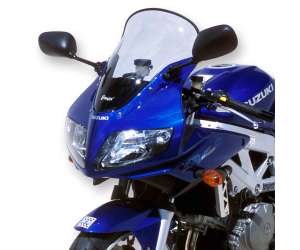 Parabrezza cupolino alto protezione maggiorata  Ermax per SV 1000   s 2003 - 2004 - 2005 - 2006 - 2007 - 2008 - 2009 - 2010 - 2011 - 2012 - 2013 - 2014 - 2015 - 2016 - 2017   satin grigio 