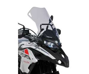 Parabrezza cupolino alto protezione maggiorata  (56cm ) Ermax per TRK 502 X 2017 - 2018 - 2019 - 2020  trasparente 