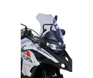 Cupolino misura originale  Ermax per Benelli TRK 502 X 2017 - 2018 - 2019 - 2020 - 2021   grigio satinato opaco