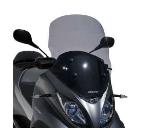 Cupolino parabrezza touring (65 cm ) Ermax per MP3 350 and 500 HPE (Sport-Business ) 2018 - 2019 - 2020  trasparente 