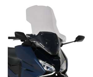 PARABREZZA CUPOLINO ALTA PROTEZIONE MAGGIORATO (70CM+PROTECTIONS OF HANDS ) FORZA 750 2021 TRASPARENTE PRODOTTO DA ERMAX 