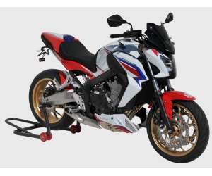 PUNTALE ERMAX (3 PARTS )PER CB 650 F 2016 ROSSO METAL(CANDY ROSY ROSSO )