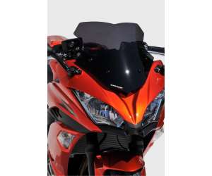 Cupolino basso sportivo  (20 cm ) Ermax per Z900 RS 2018 - 2019 - 2020  grigio satinato opaco