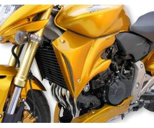 COPRIRADIATORI (AL PAIO) ERMAX PER CB 600 HORNET N 2009/2010 GIALLO (PERLA ACID GIALLO Y205 )