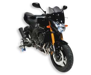   CUPOLINO ERMAX 30 CM PER FZ 8 2010/2017 (+ FIX )TRASPARENTE 