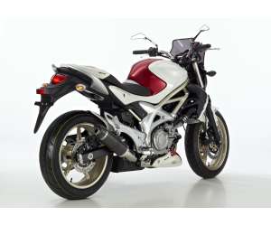 Scarico SUZUKI Gladius 650 2009 - 2010 - 2011 - 2012 - 2013 - 2014 - 2015 - 2016  .  SHARK Street GP Slip on terminale di scarico carbonio colore carbonio