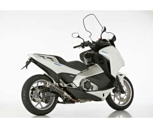 Scarico HONDA Integra 750 anno  2014 - 2015   terminale di scarico HURRIC SP Slip on in carbonio colore carbonio