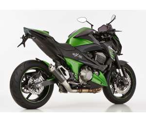Scarico KAWASAKI Z800 2013 - 2014 - 2015 - 2016  .  SHARK Factory Slip on terminale di scarico carbonio colore carbonio