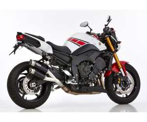 Scarico YAMAHA FZ8 2010 - 2011 - 2012 - 2013 - 2014 - 2015 - 2016  .  SHARK Track Slip on terminale di scarico Alluminio anodizzato colore nero