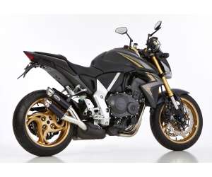 Scarico HONDA CB1000R 2008 - 2009 - 2010 - 2011 - 2012 - 2013 - 2014 - 2015 - 2016  .  SHARK Track Slip on terminale di scarico Alluminio anodizzato colore nero