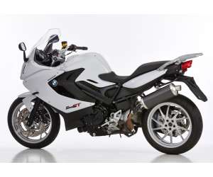 Scarico BMW F 800 GT anno  2017 - 2018   terminale di scarico HURRIC Rac 1 Slip on in carbonio colore carbonio