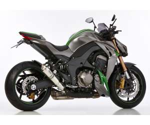 Scarico KAWASAKI Z1000 SX anno  2017 - 2018   terminale di scarico HURRIC SP Slip on in acciaio inossidabile lucidato colore argento