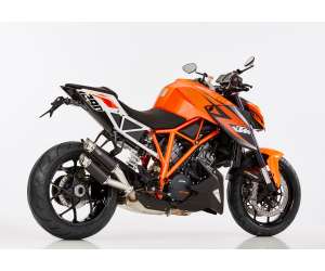Scarico KTM 1290 Super Duke GT 2016 - 2017 - 2018  .  SHARK Track Slip on terminale di scarico Alluminio anodizzato colore nero