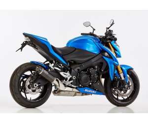 Scarico SUZUKI GSX-S 1000F 2017 - 2018  .  SHARK Street GP Slip on terminale di scarico carbonio colore carbonio