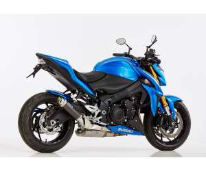 Scarico SUZUKI GSX-S 1000F 2017 - 2018  .  SHARK Factory Slip on terminale di scarico carbonio colore carbonio