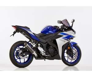 Scarico YAMAHA MT-03 2016.  SHARK Street GP Slip on terminale di scarico carbonio colore carbonio