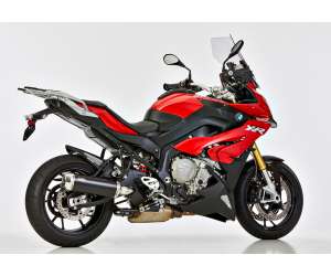 Scarico BMW S 1000 XR 2015 - 2016  .  SHARK DSX-5 Slip on terminale di scarico Alluminio anodizzato/silenziatore acciaio inossidabile lucidato colore nero