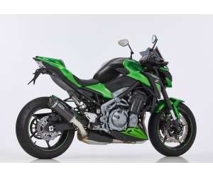 Scarico KAWASAKI Z900 2017 - 2018  .  SHARK Street GP Slip on terminale di scarico carbonio colore carbonio