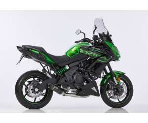 Scarico KAWASAKI Versys 650 2017 - 2018  .  SHARK Street GP sistema completo terminale di scarico carbonio colore carbonio