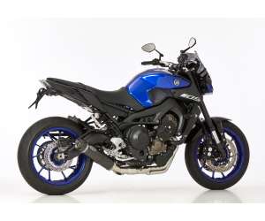 Scarico YAMAHA XSR900 2016 - 2017 - 2018  .  SHARK Street GP sistema completo terminale di scarico carbonio colore carbonio