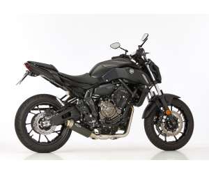 Scarico YAMAHA MT-07 2014 - 2015 - 2016  .  SHARK SRC 4 sistema completo terminale di scarico carbonio colore carbonio