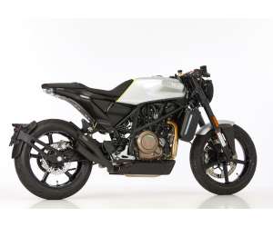Scarico HUSQVARNA Vitpilen 701 anno  2018 terminale di scarico HURRIC Pro 2 Slip on in acciaio inossidabile rivestito colore nero-opaco