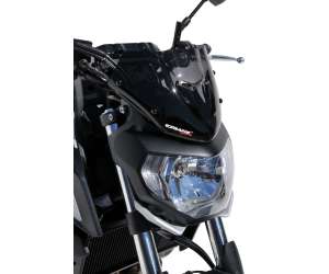 Cupolino basso sportivo  (18cm ) Ermax per mt07 (fz 7 ) 2018 - 2019 - 2020  trasparente 