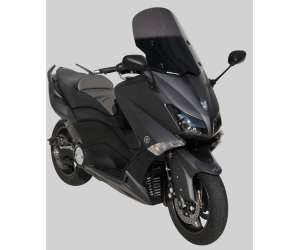 SCOOTER PARABREZZA ERMAX 55 CM ALTEZZA ORIGINALE PER 530 T MAX 2012/2016 (+ SCREPARABREZZA KIT )TRASPARENTE 