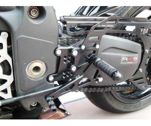 Pedana arretrata regolabile 4RACING per TRIUMPH  SPEED TRIPLE 1050  2005 - 2010 