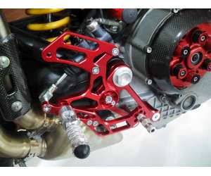 Pedana arretrata regolabile 4RACING per DUCATI  MONSTER S2R   2007 - 2010 