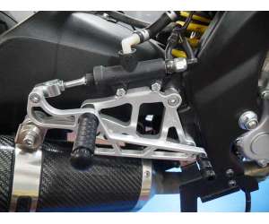 Pedana arretrata regolabile 4RACING per YAMAHA  R125  2008 - 2014 