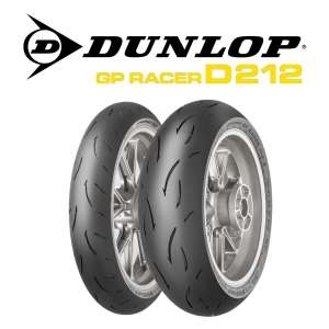 GOMMA DUNLOP ANTERIORE GP RACER D212 M 120/70