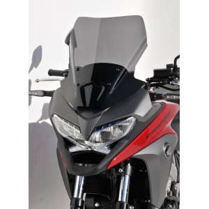 CUPOLINO ALTO + 6 CM ( TOTALE ALTEZZA 45 CM) ERMAX PER VFR 800 X CROSSRUNNER 2015/2017 TRASPARENTE 